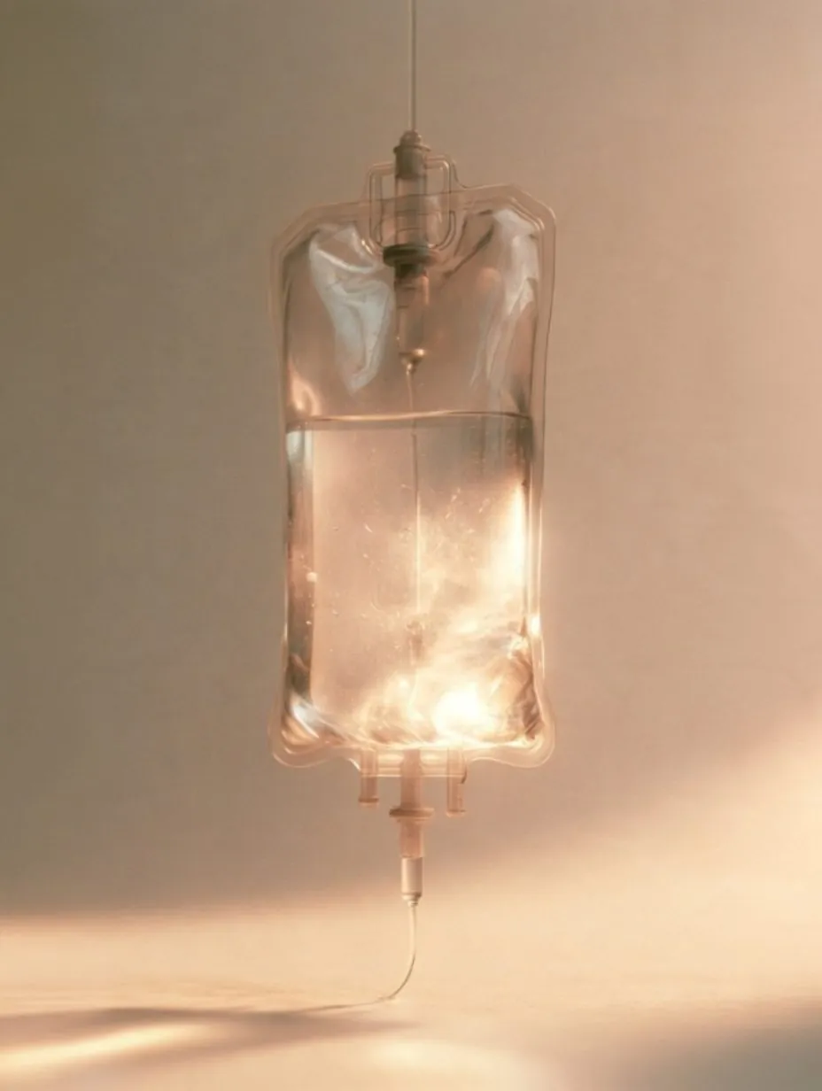 An IV infusion at the Refine Redding Studio in Redding